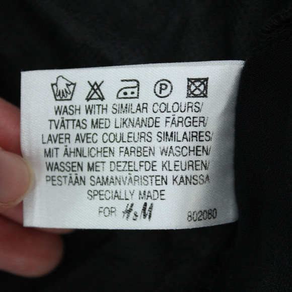 Hennes Collection Plunge Neckline Sheer Sweater - Picture 8 of 10